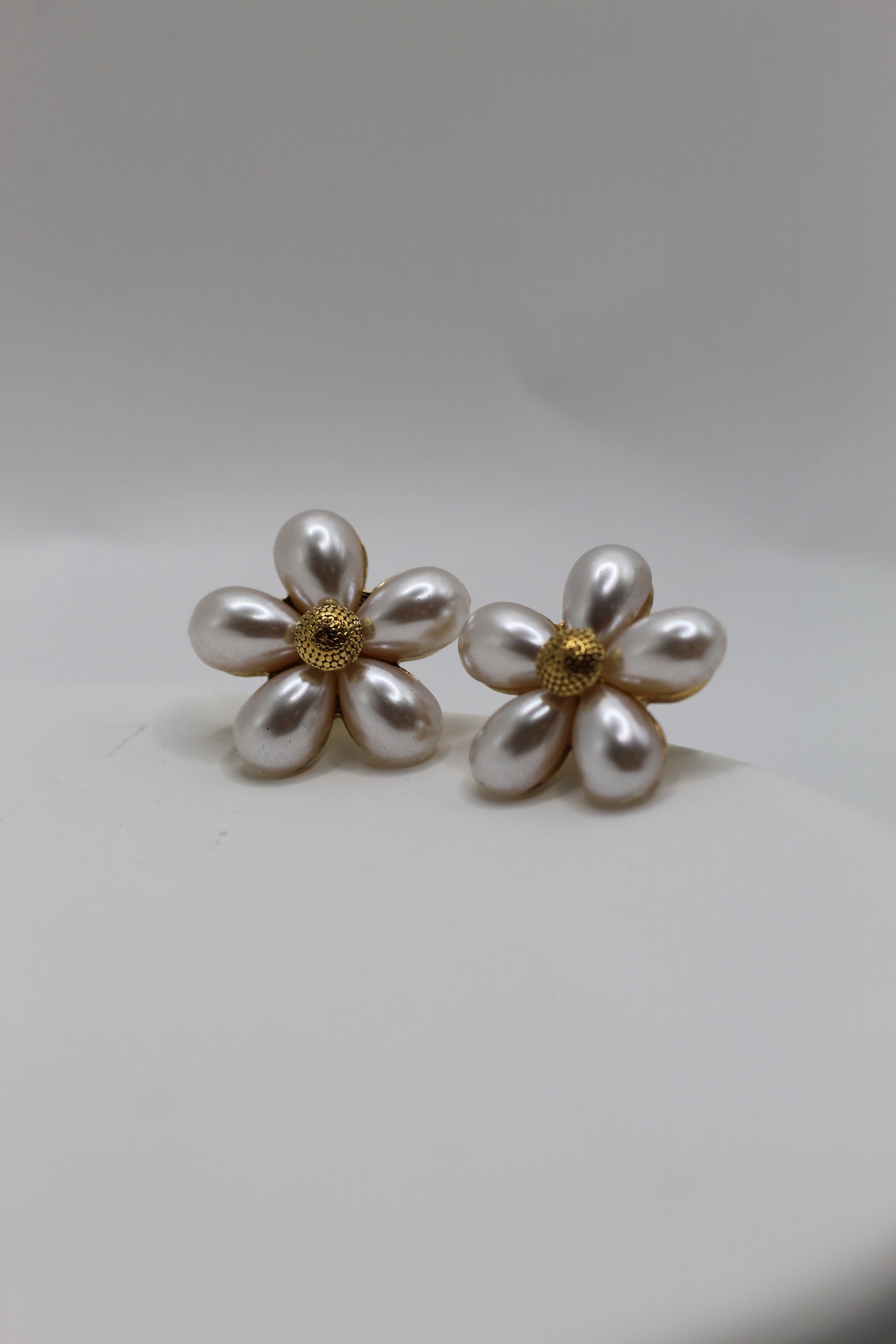 Pendientes Flores Perla