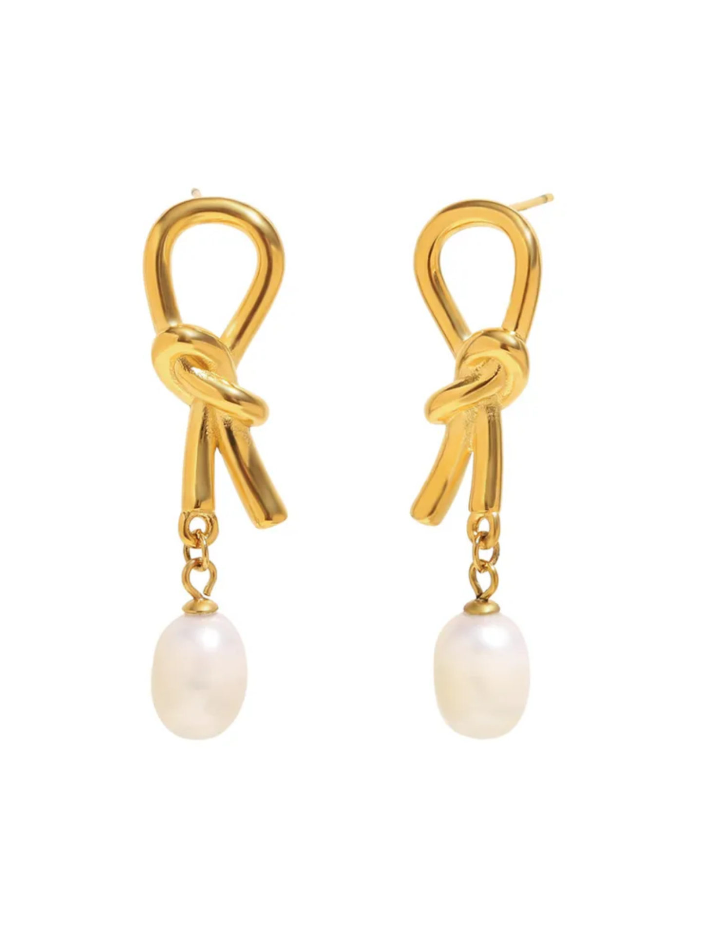 Pendientes Perla Natural