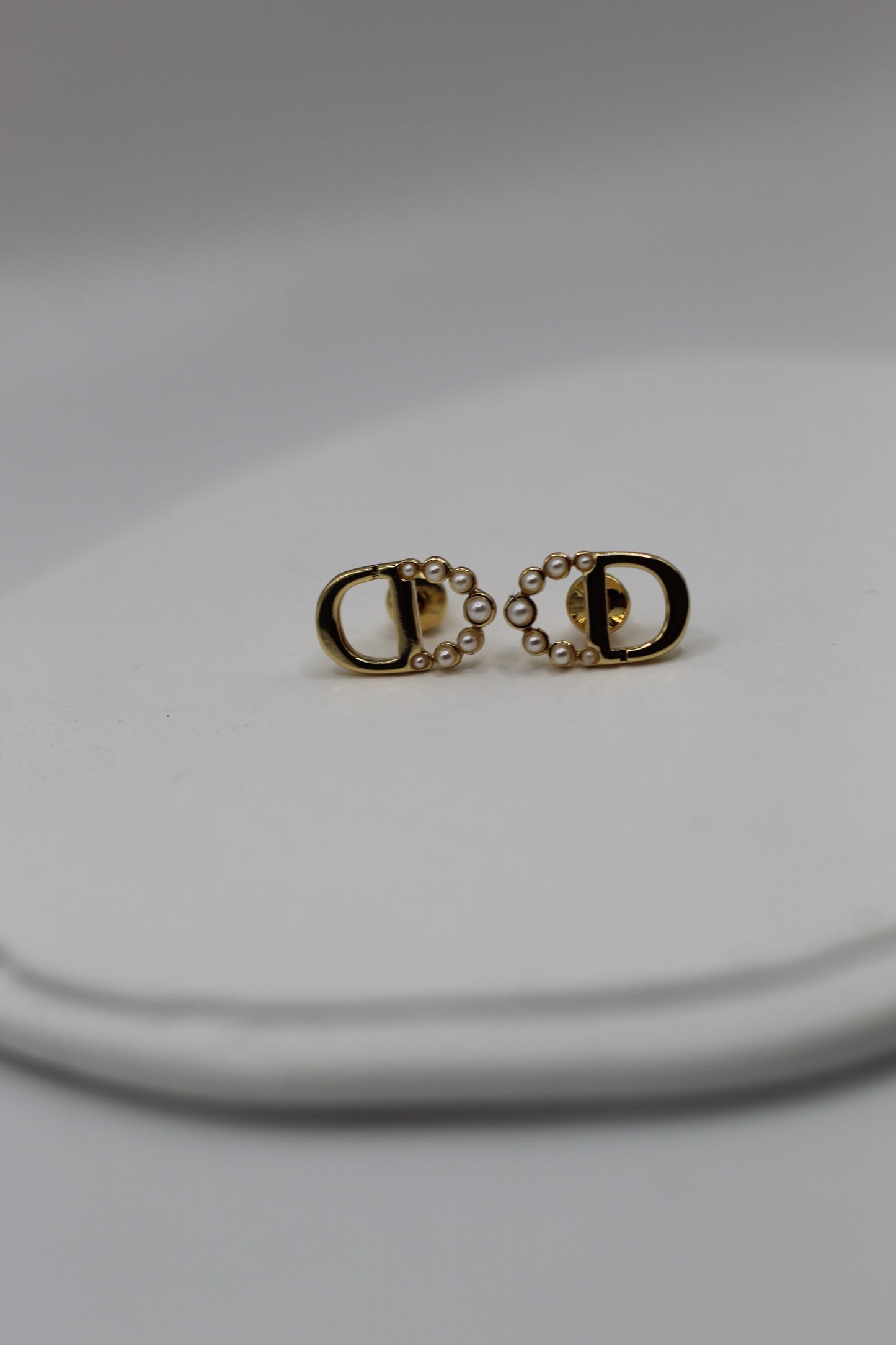 Pendientes CD Perlas