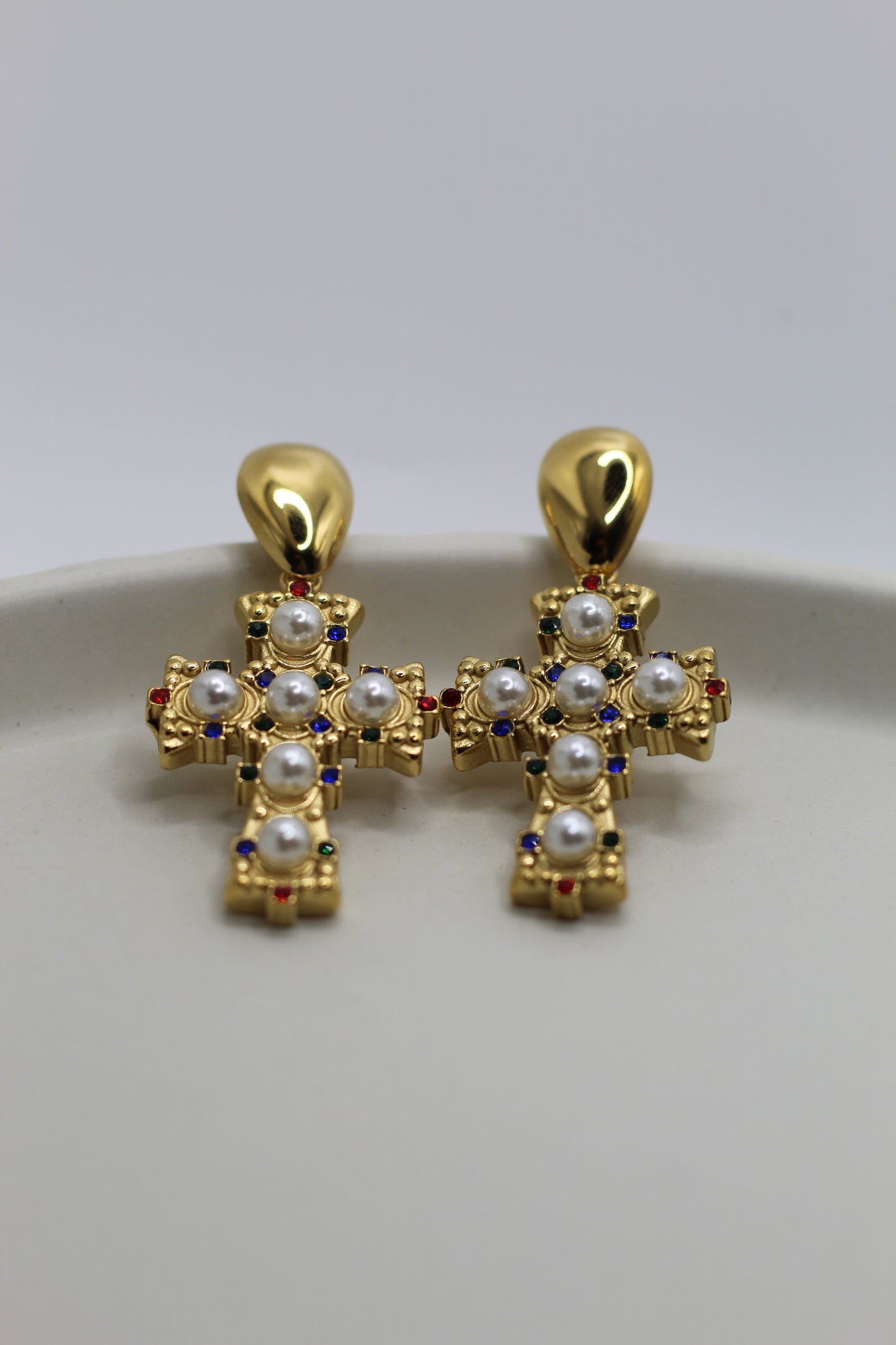 Pendientes Cruz