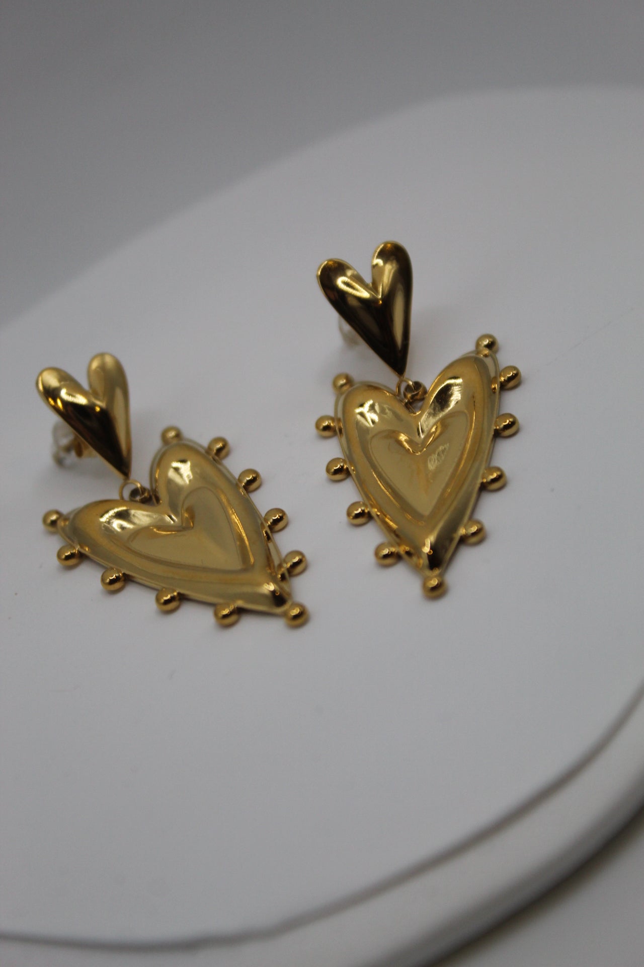 Pendientes Rosa