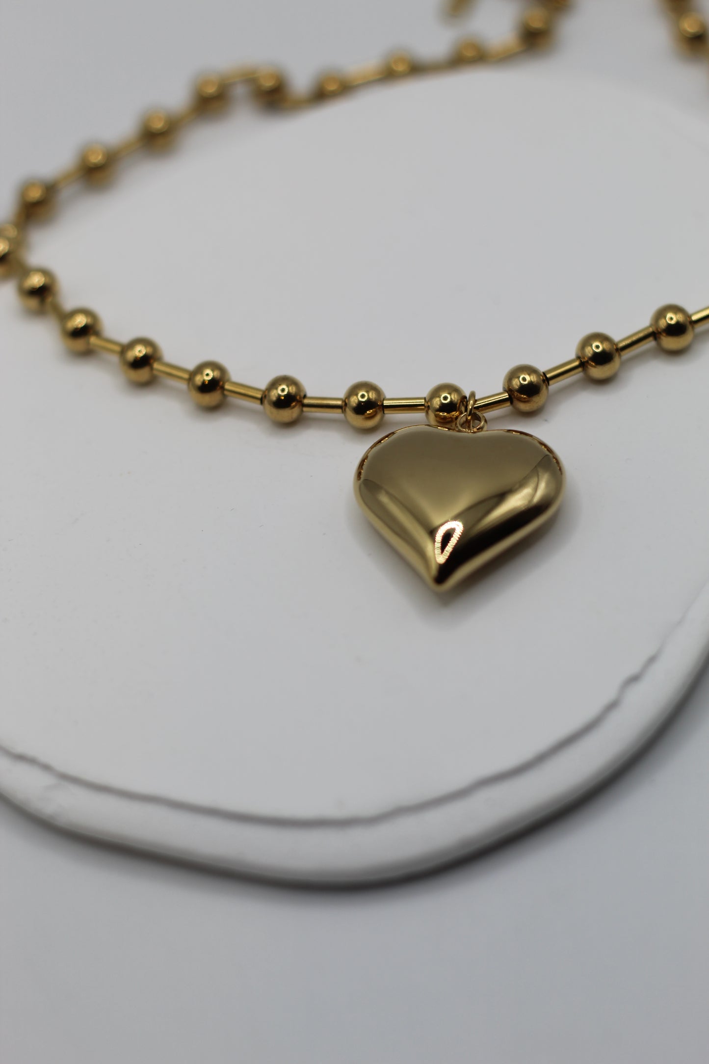 Collar corazón eterno