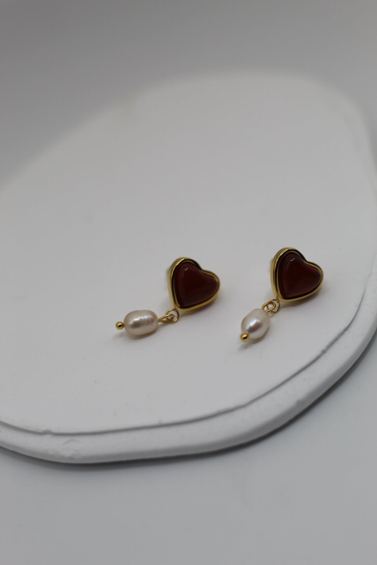 Pendientes Corazón Natural