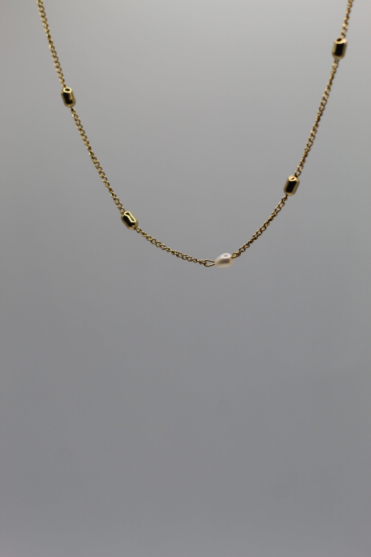 Collar Perla Abalorios