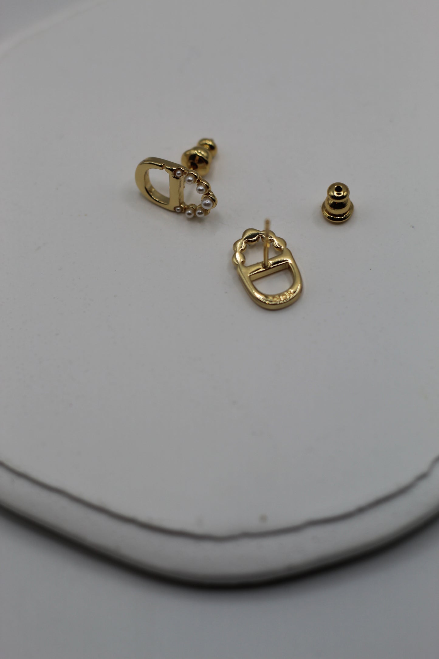 Pendientes CD Perlas