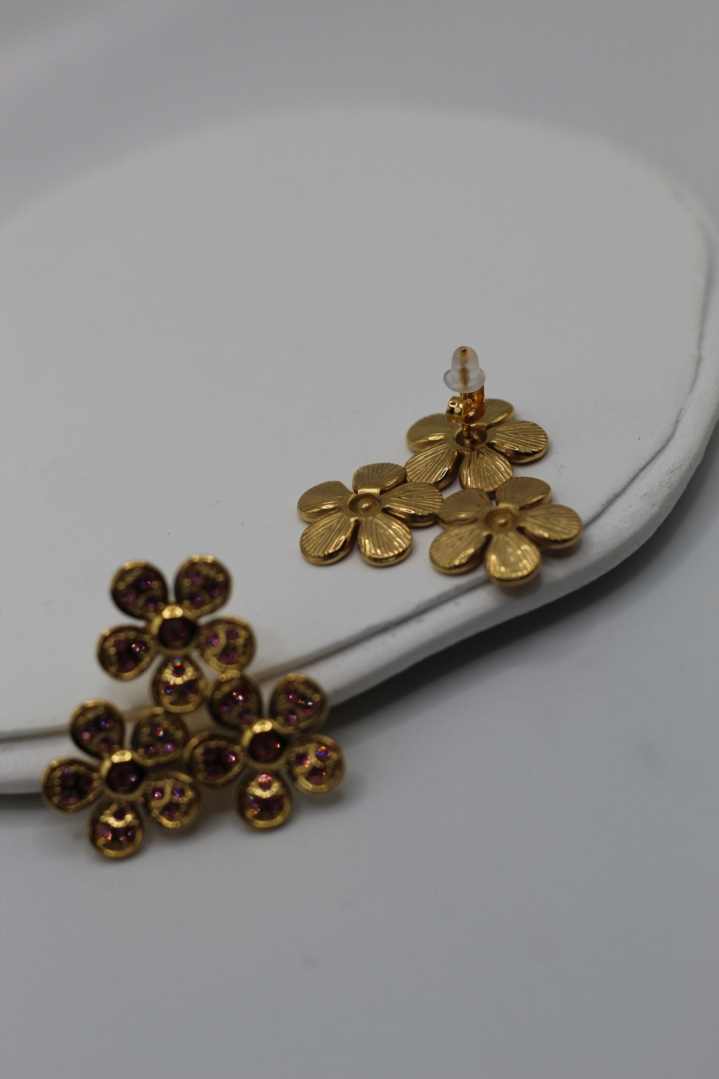 Pendientes Flores Gilian