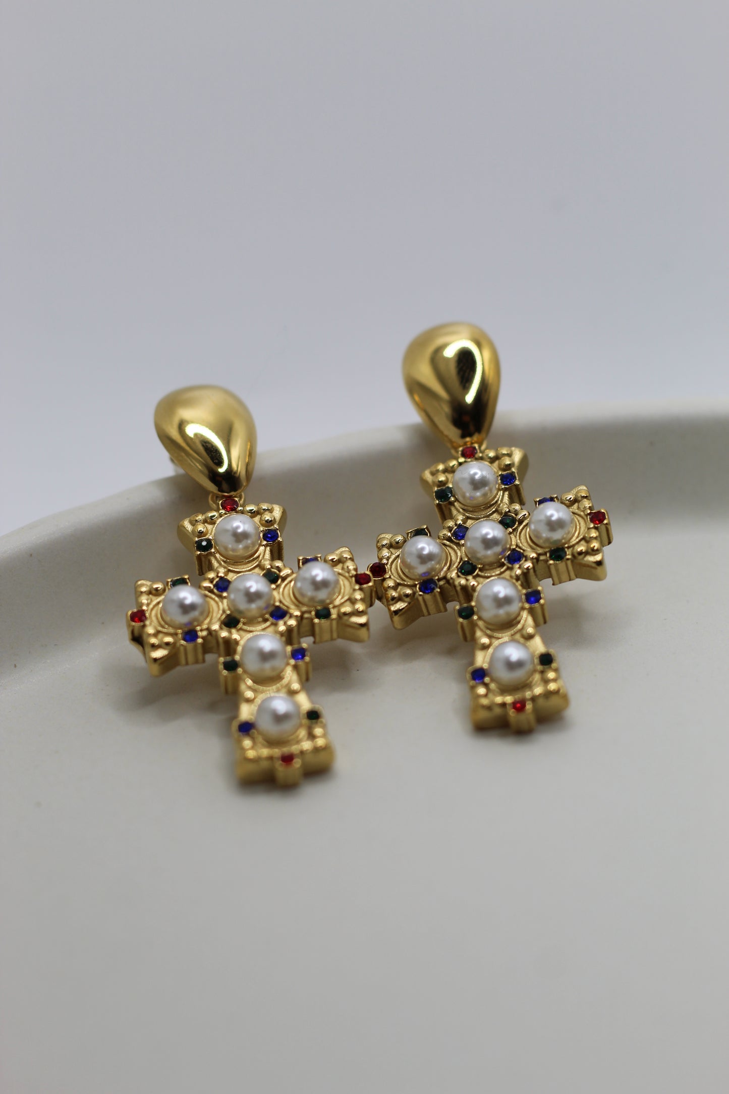 Pendientes Cruz