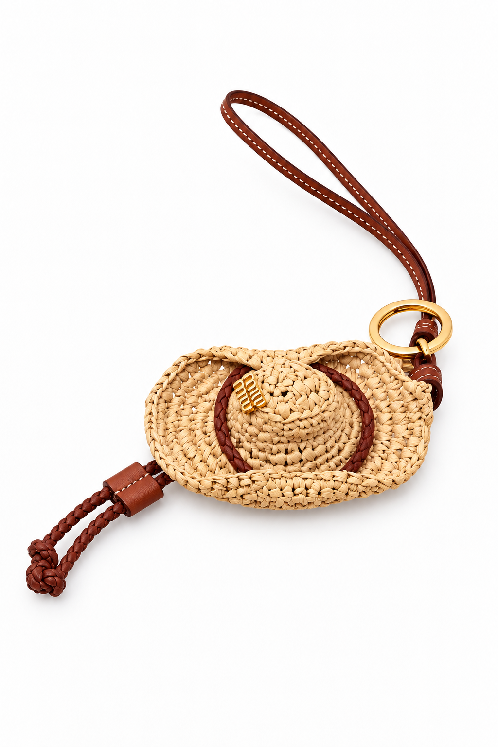 Llavero M’u Miu Raffia