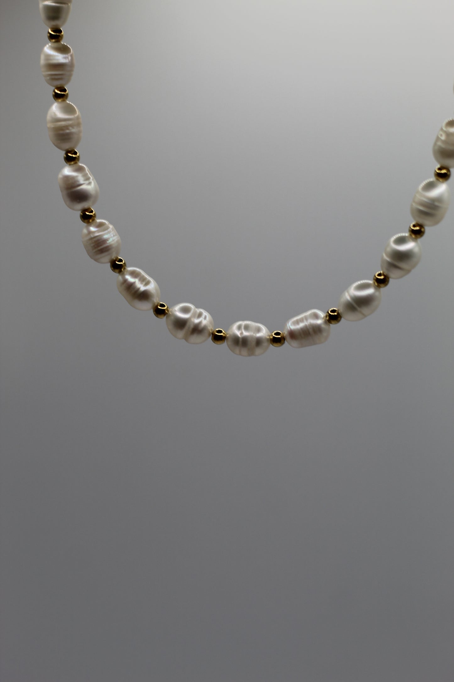 Collar perlas naturales