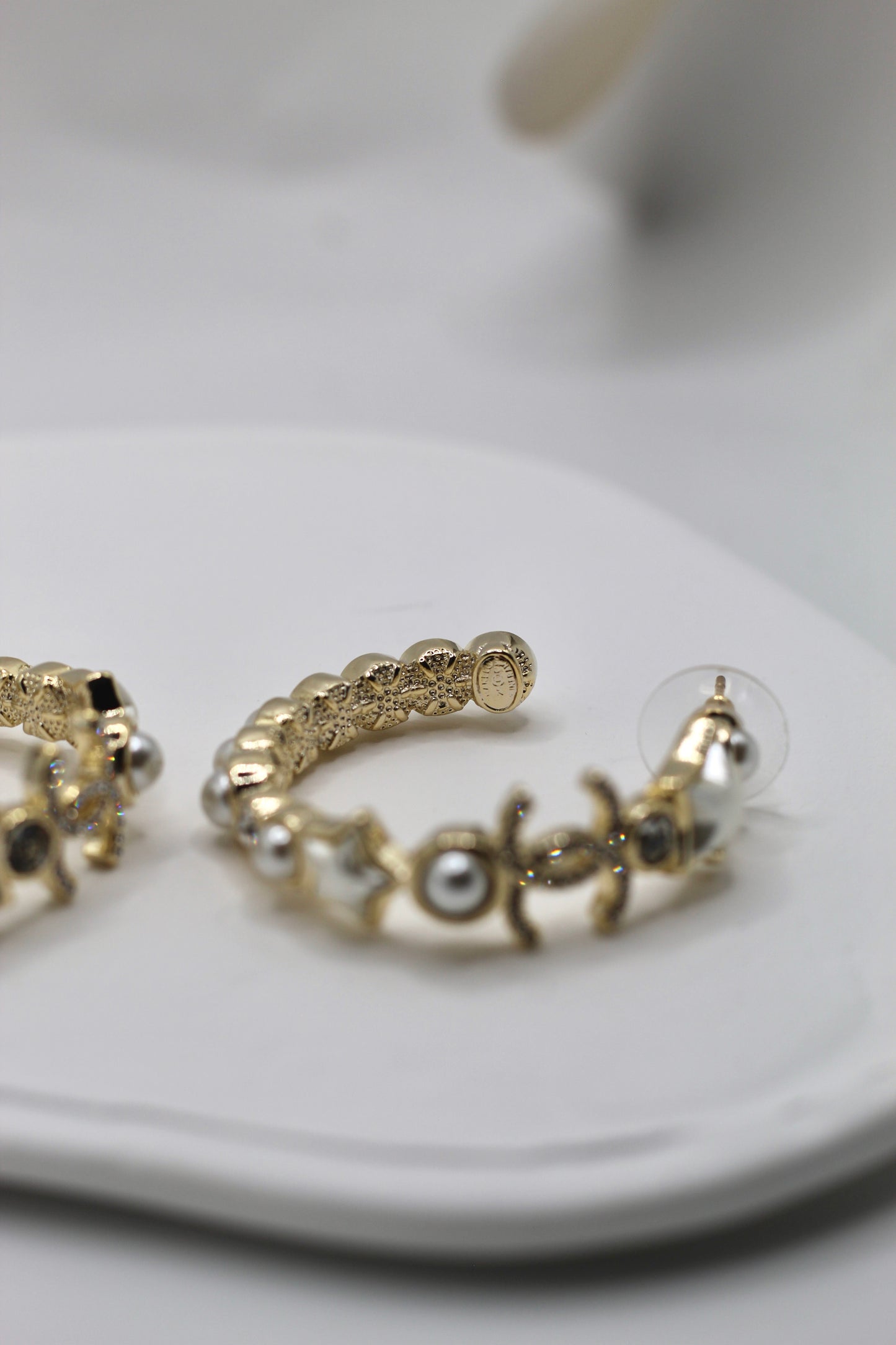 Medias Arracadas Ch✨nel L