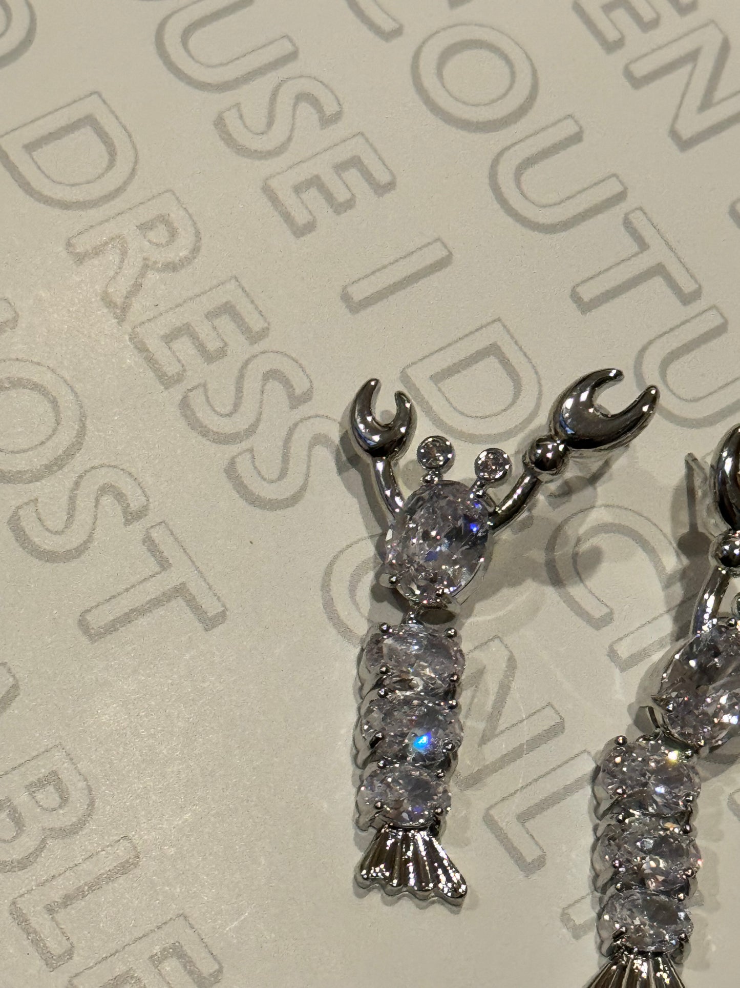 Pendientes Langosta