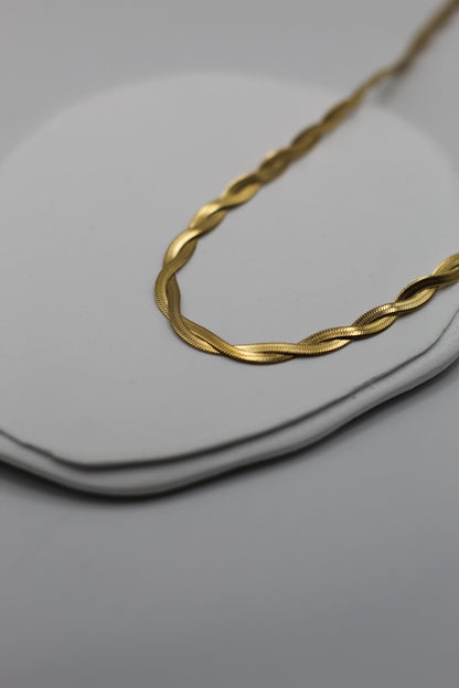 Collar Trenza Doble