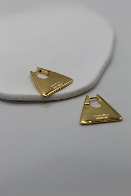 Arracadas Triangl Bottega V