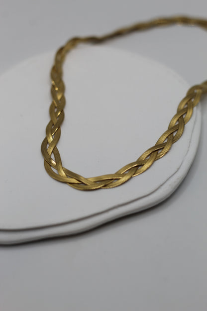 Collar Trenza Triple