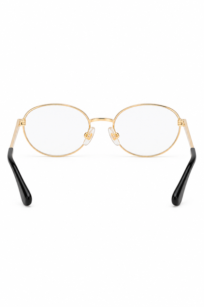 Lentes C’anel Round Metal