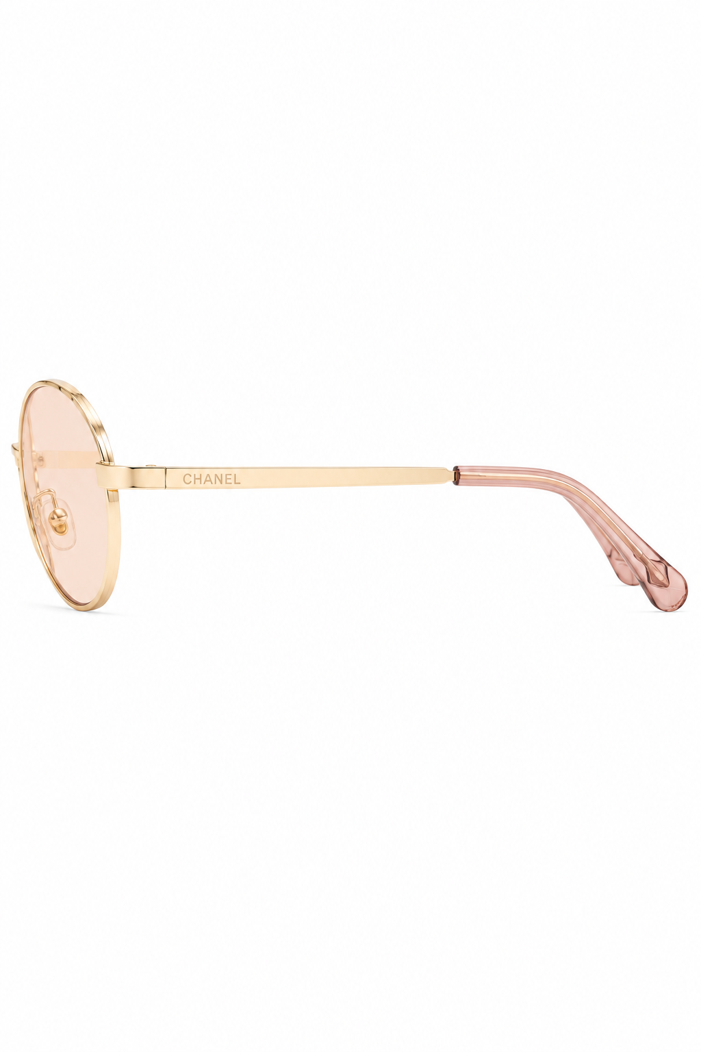 Lentes C’anel Round Metal
