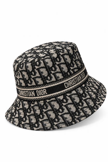 Bucket Hat D’or Oblique Logo Band