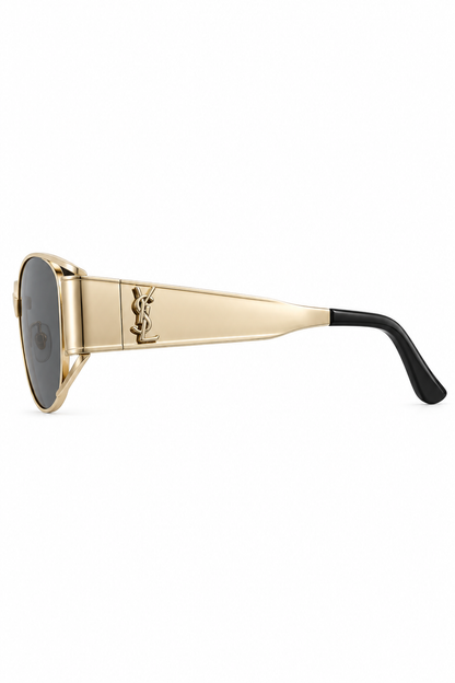 Lentes S’int Laurent Round Logo