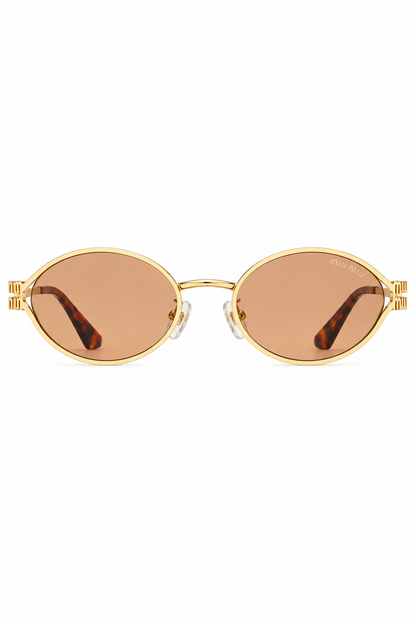 Lentes M’u M’u Golden Oval