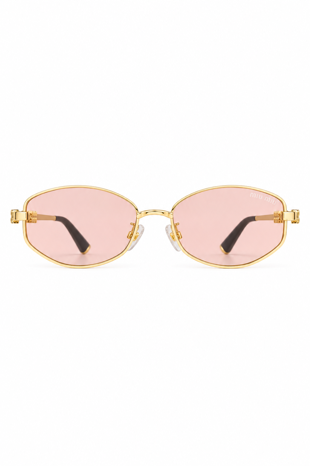 Lentes M’u M’u Gold Geometric