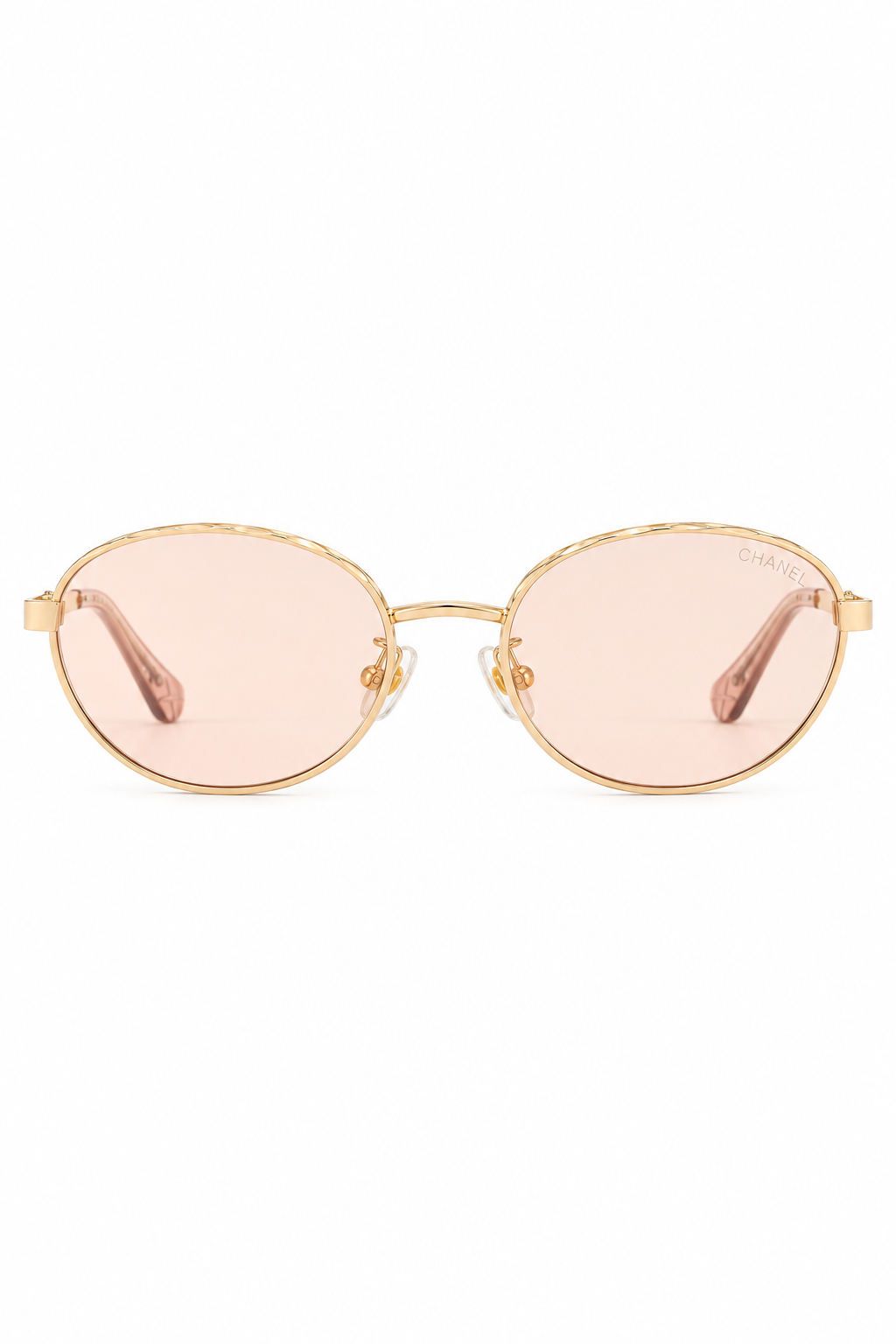 Lentes C’anel Round Metal