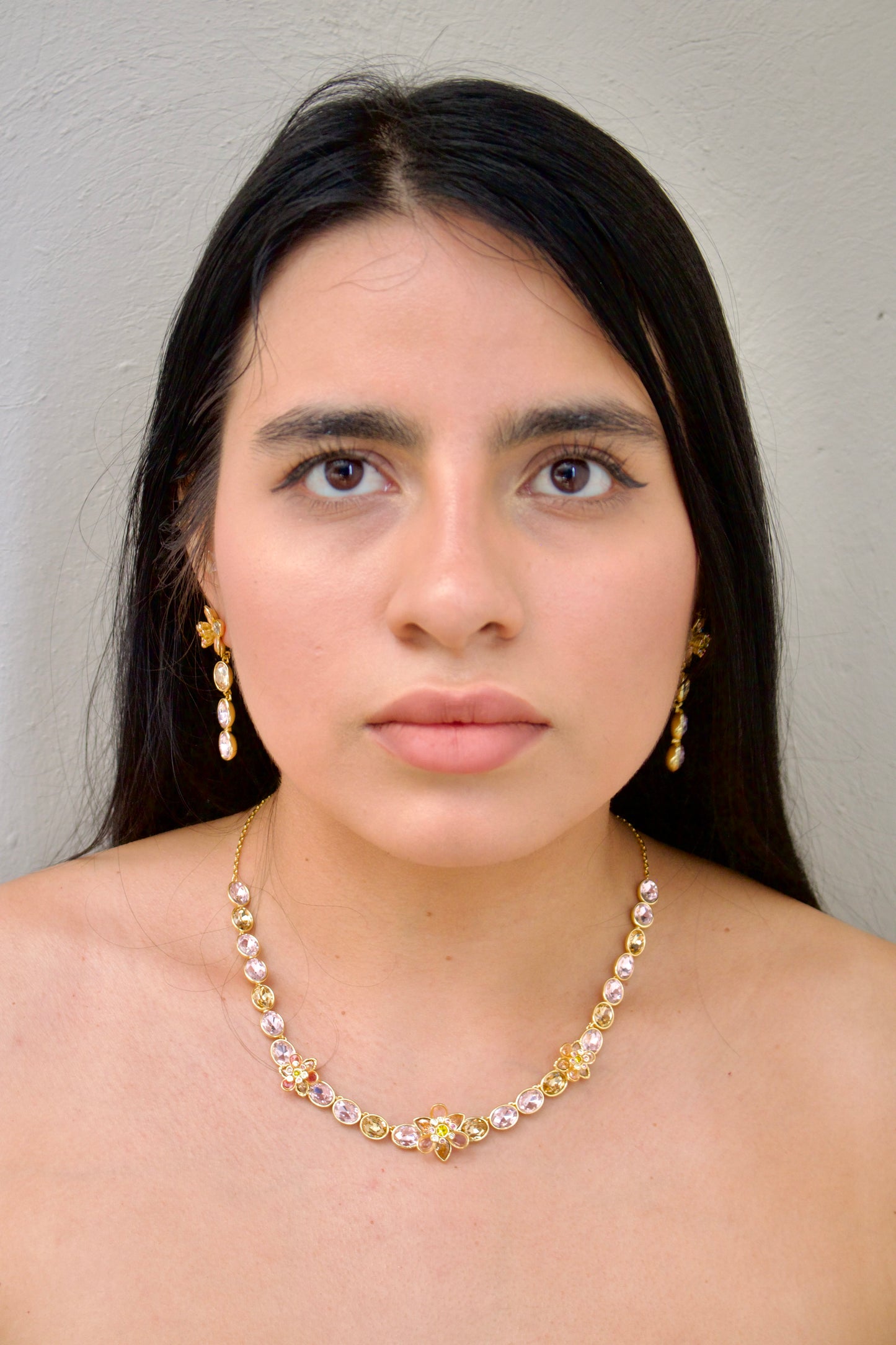 Collar y Aretes a Juego Swarows
