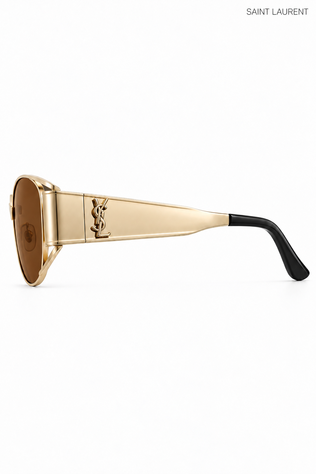 Lentes S’int Laurent Round Logo