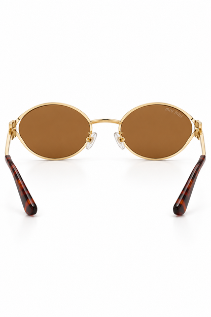 Lentes M’u M’u Golden Oval