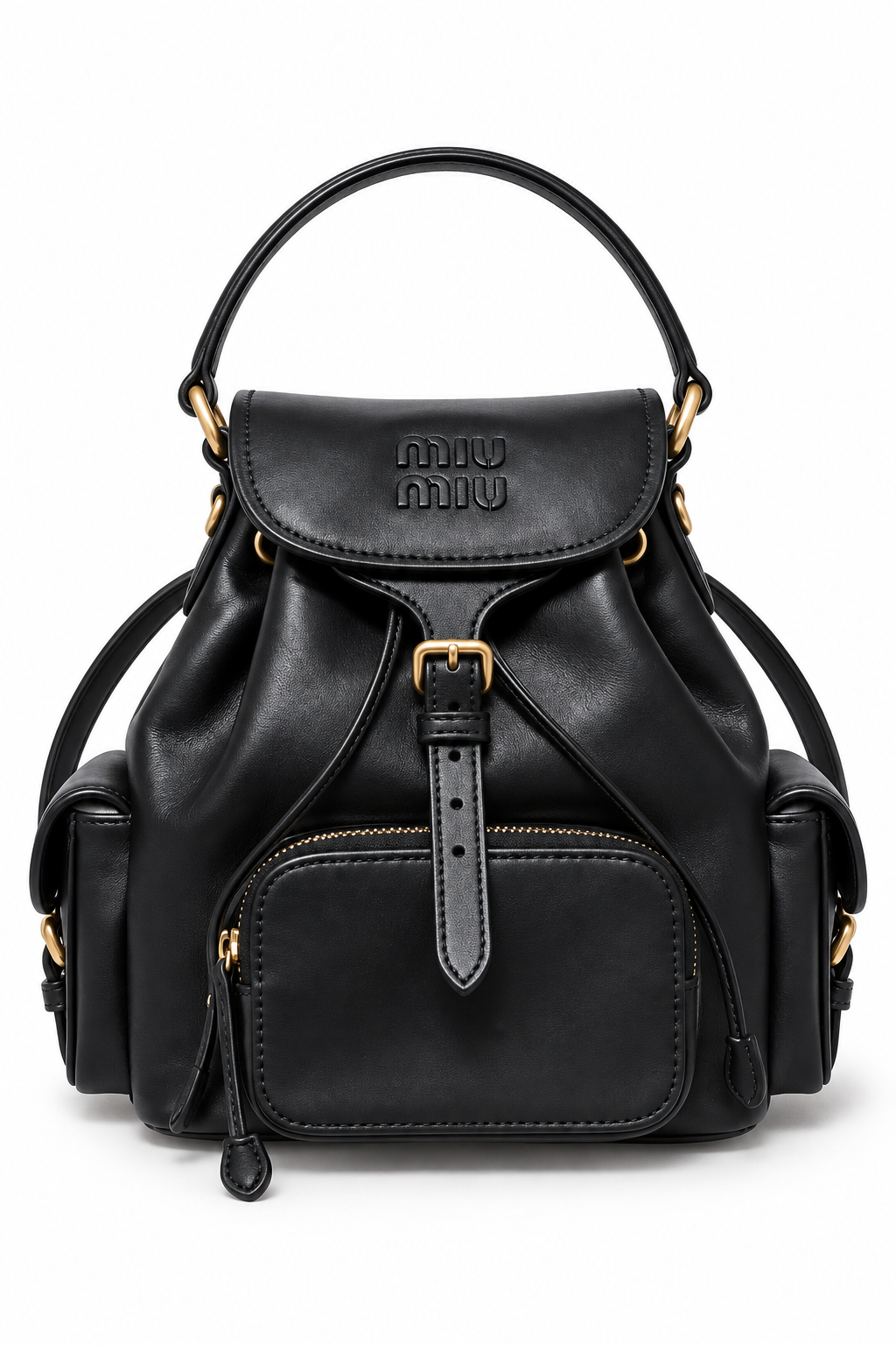Backpack Miu Miu Drawstring