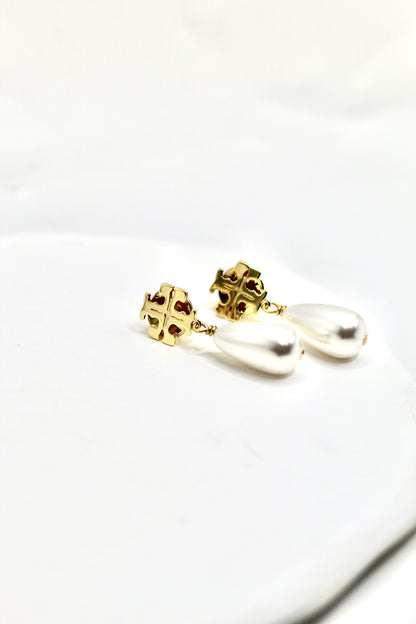Pendientes Tory B Pearl