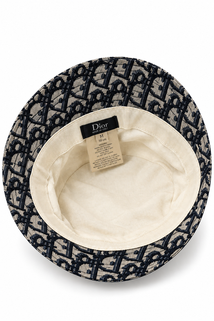 Bucket Hat D’or Oblique