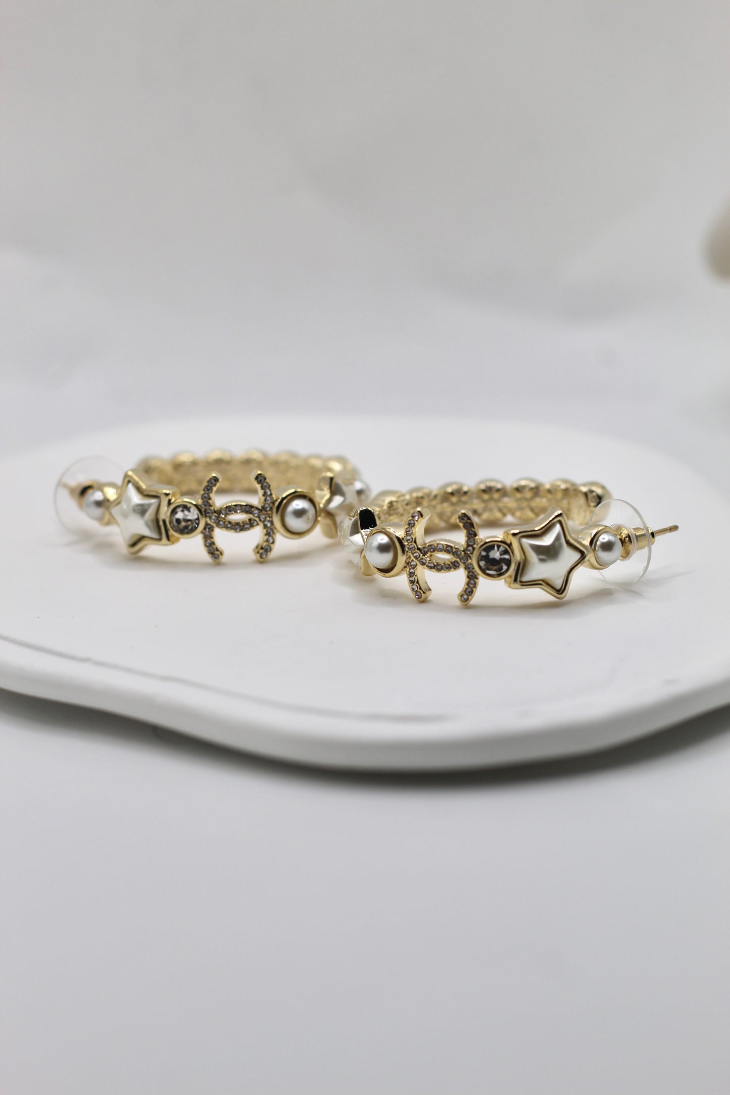 Medias Arracadas Ch✨nel L