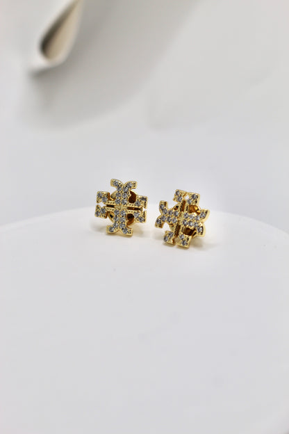 Pendientes Tory B Shine