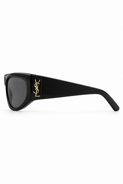 Lentes S’int Laurent Rectangular Logo