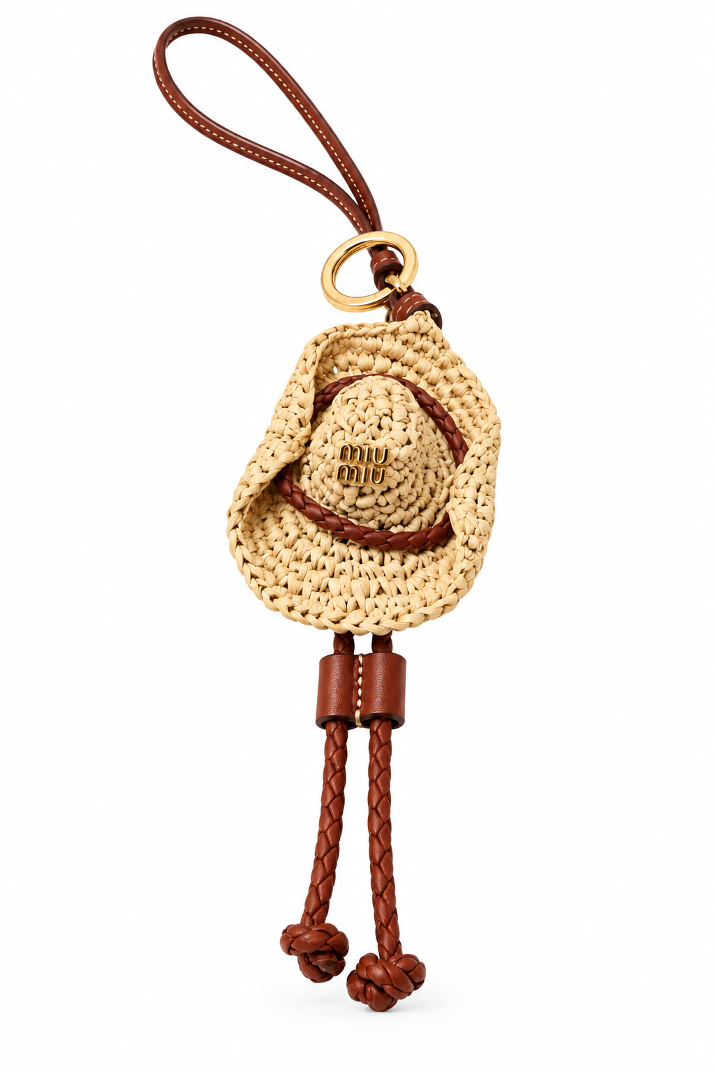 Llavero M’u Miu Raffia