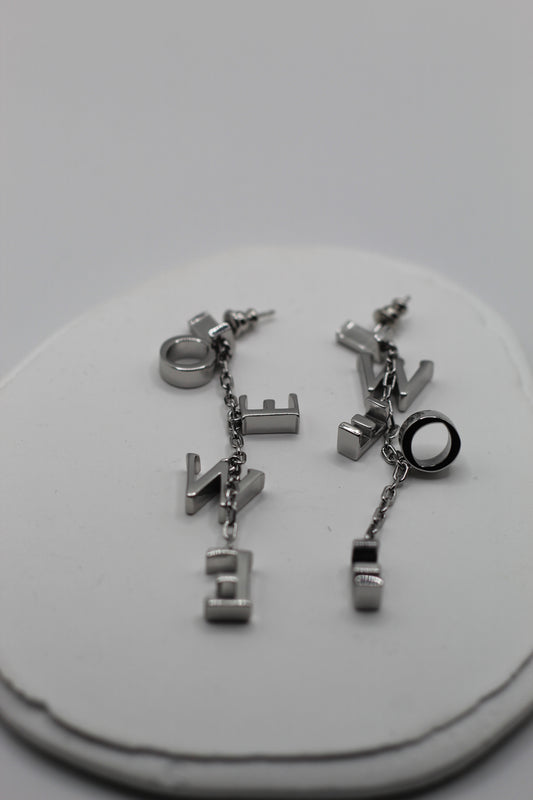 Pendientes largos Loe