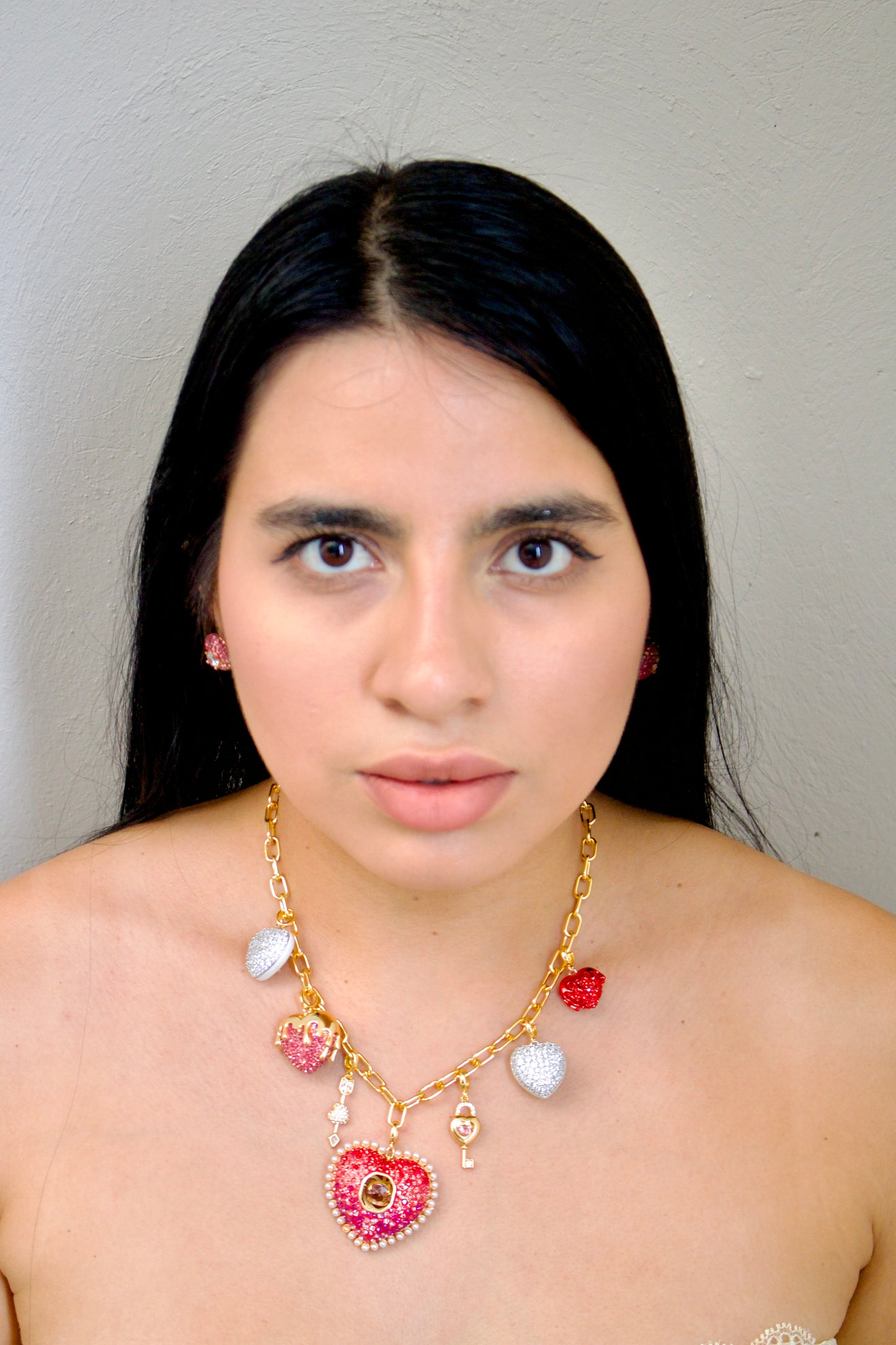 Collar y Aretes Swarows x Ariadna