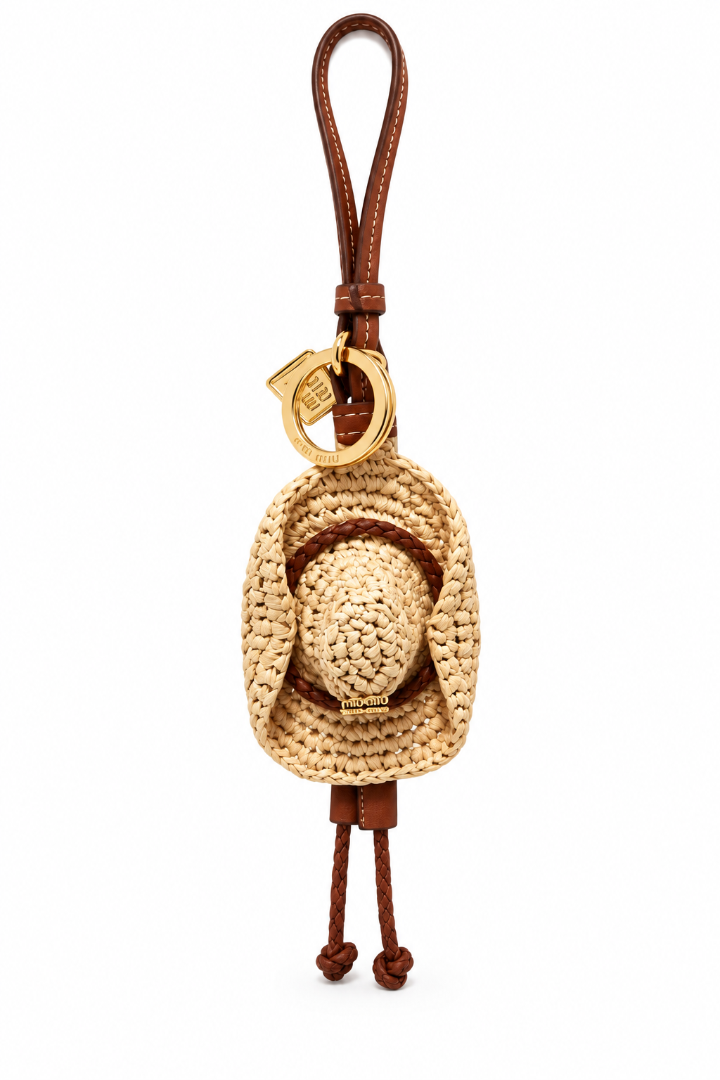 Llavero M’u Miu Raffia