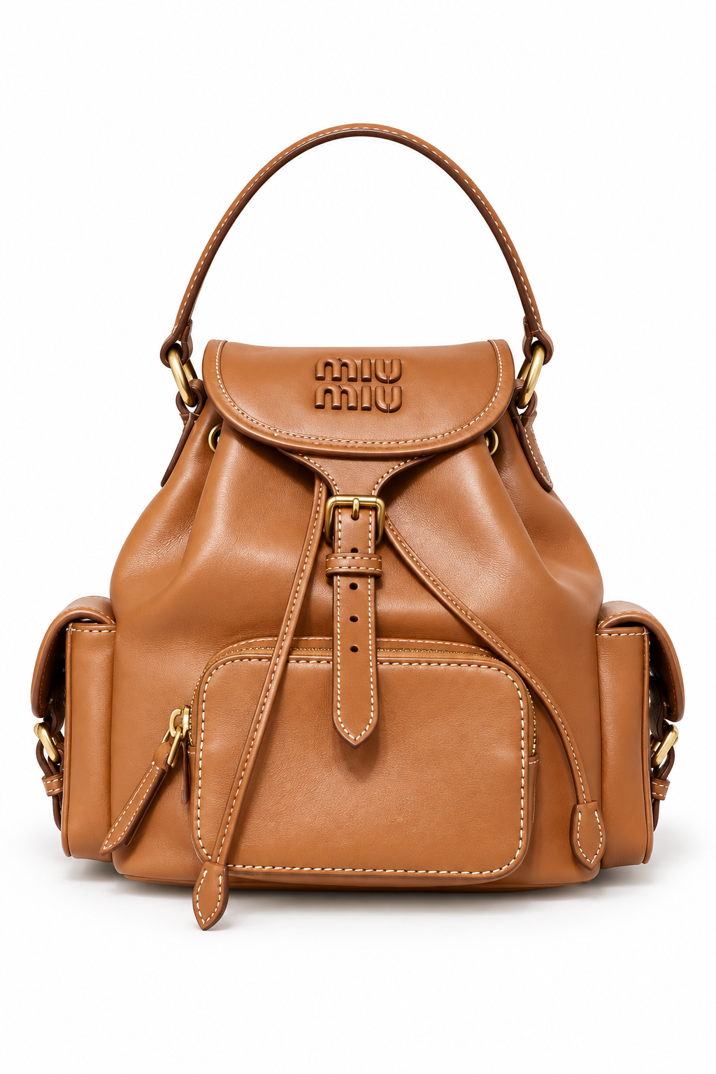 Backpack Miu Miu Drawstring