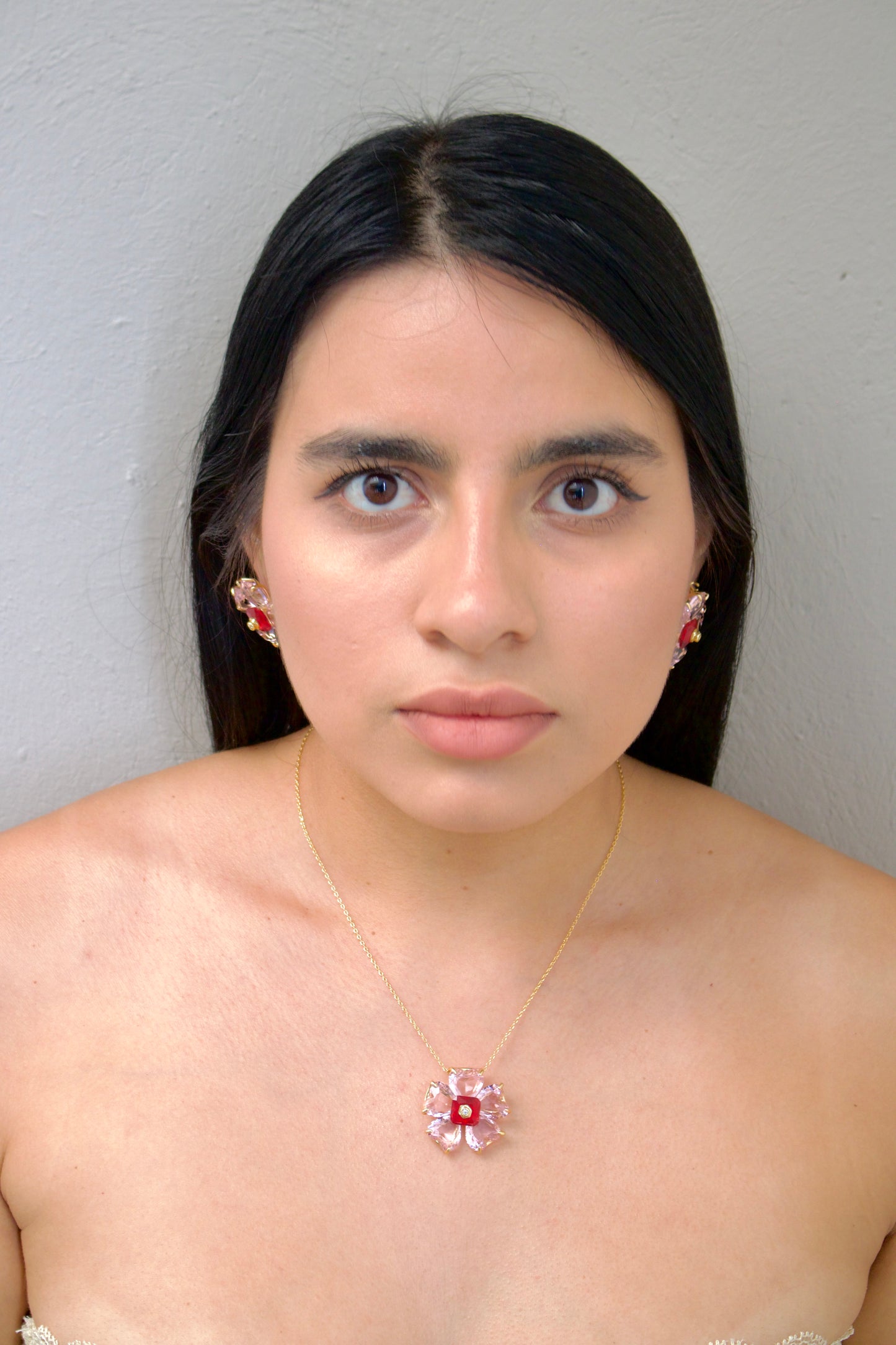 Collar y Aretes a Juego Swarows