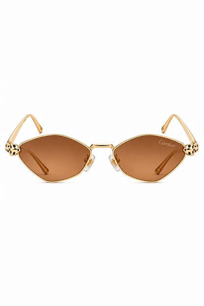 Lentes C’rtier Panthère Gold