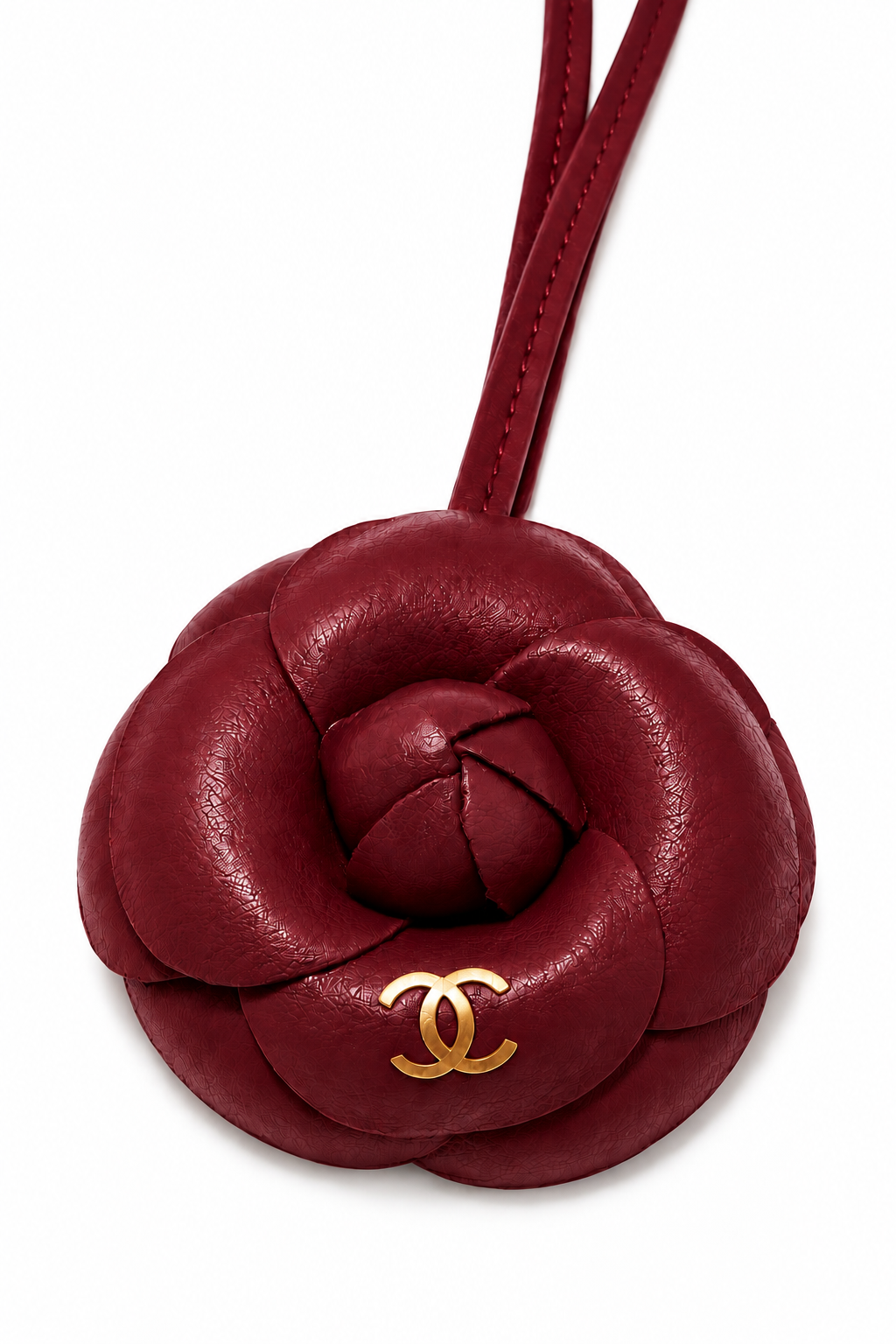 Ch’nel Camellia Bag Charm