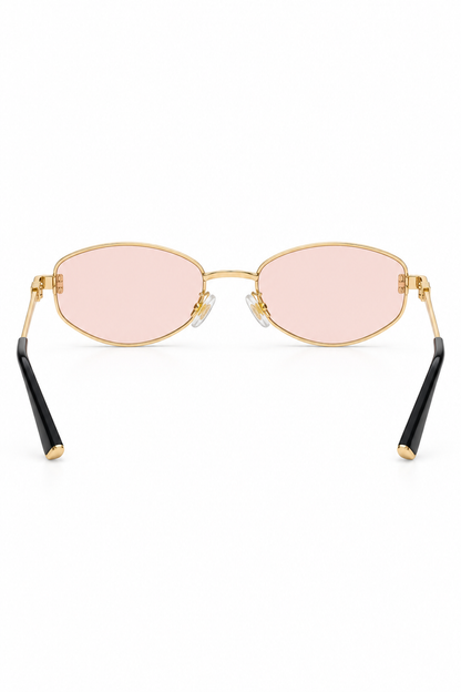 Lentes M’u M’u Gold Geometric
