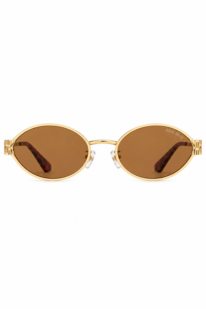 Lentes M’u M’u Golden Oval