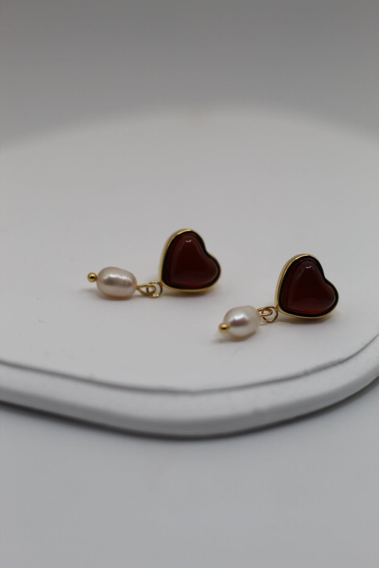 Pendientes Corazón Natural