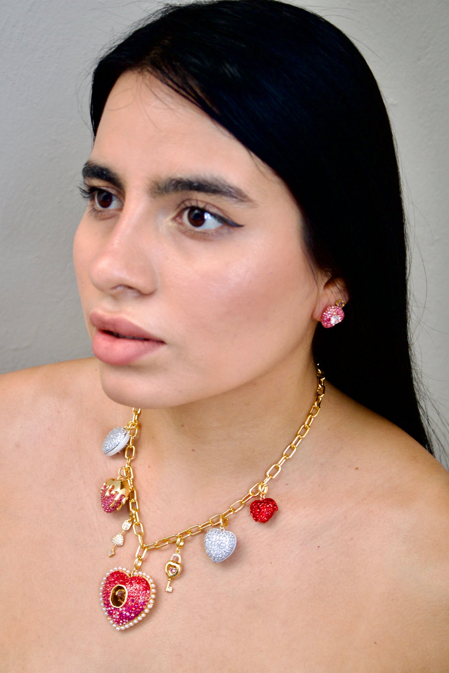 Collar y Aretes Swarows x Ariadna