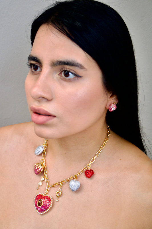 Collar y Aretes Swarows x Ariadna
