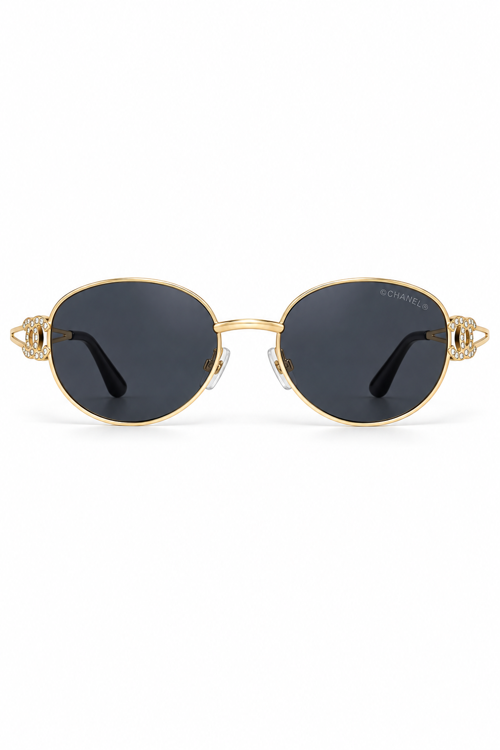 Lentes C’anel Crystal Round