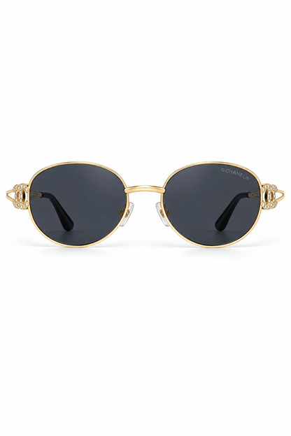 Lentes C’anel Crystal Round