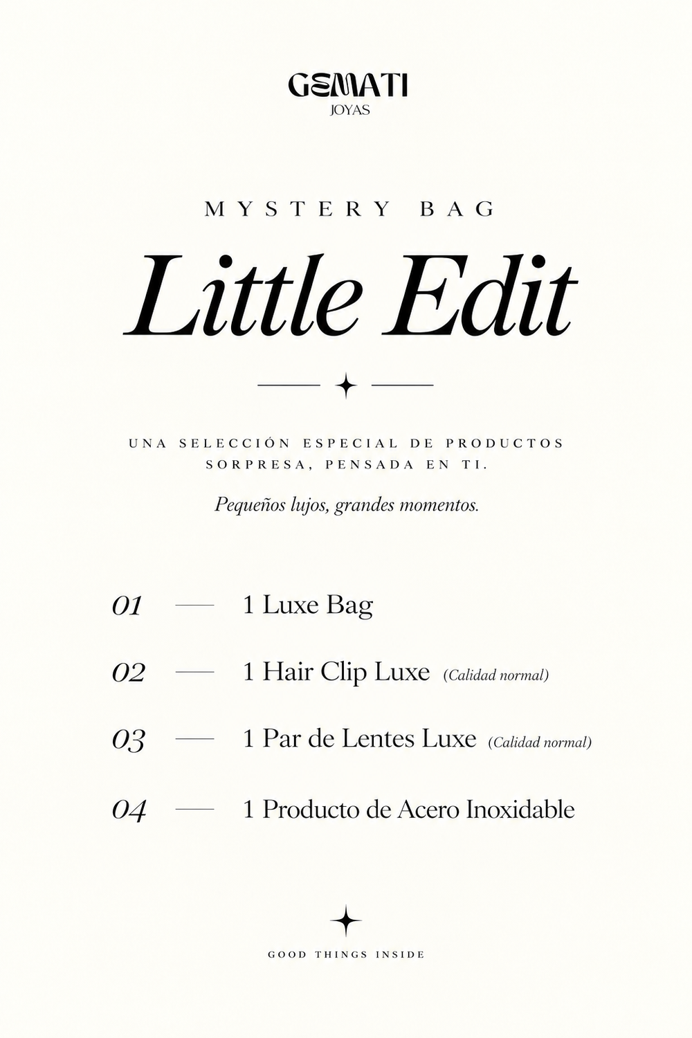 Mystery Bag: Little Edit